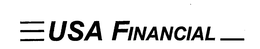 USA FINANCIAL trademark