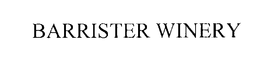 BARRISTER WINERY trademark