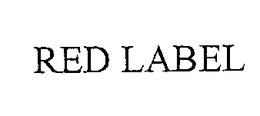 RED LABEL trademark