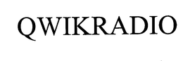 QWIKRADIO trademark