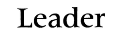 LEADER trademark