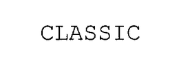 CLASSIC trademark