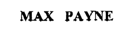 MAX PAYNE trademark