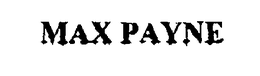 MAX PAYNE trademark