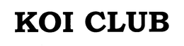 KOI CLUB trademark