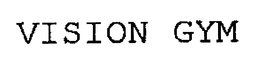 VISION GYM trademark