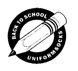 BACK TO SCHOOL UNIFORMSOCKS trademark