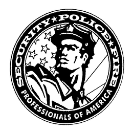 SECURITY POLICE FIRE PROFESSIONALS OF AMERICA trademark