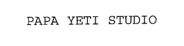 PAPA YETI STUDIO trademark