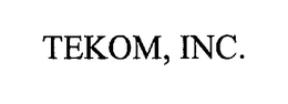 TEKOM, INC. trademark
