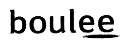 BOULEE trademark