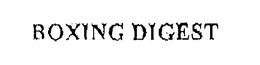 BOXING DIGEST trademark