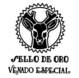 SELLO DE ORO VENADO ESPECIAL trademark