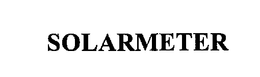 SOLARMETER trademark