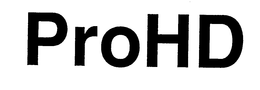 PROHD trademark