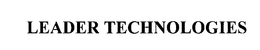 LEADER TECHNOLOGIES trademark