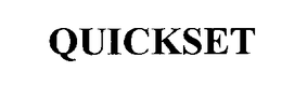 QUICKSET trademark