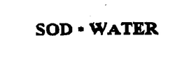 SOD WATER trademark