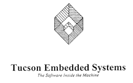 TUCSON EMBEDDED SYSTEMS THE SOFTWARE INSIDE THE MACHINE trademark