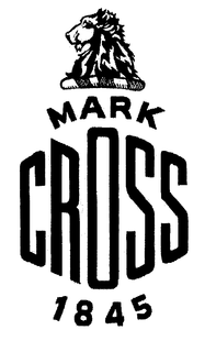 MARK CROSS 1845 trademark