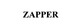 ZAPPER trademark