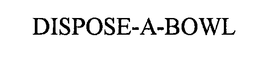 DISPOSE-A-BOWL trademark