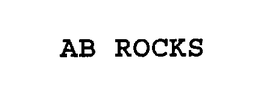 AB ROCKS trademark