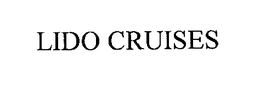 LIDO CRUISES trademark