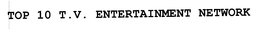 TOP 10 T.V. ENTERTAINMENT NETWORK trademark