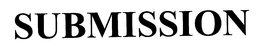 SUBMISSION trademark