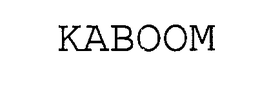 KABOOM trademark