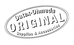 DATEX-OHMEDA ORIGINAL SUPPLIES & ACCESSORIES trademark
