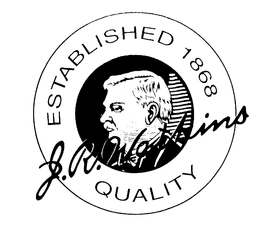 J.R. WATKINS QUALITY ESTABLISHED 1868 trademark