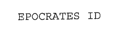 EPOCRATES ID trademark