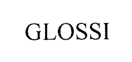 GLOSSI trademark