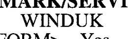 WINDUK trademark