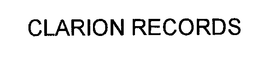 CLARION RECORDS trademark