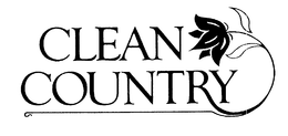 CLEAN COUNTRY trademark