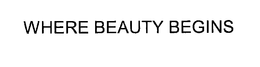 WHERE BEAUTY BEGINS trademark