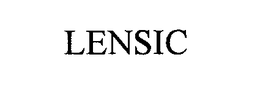 LENSIC trademark