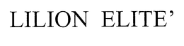 LILION ELITE' trademark