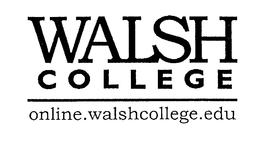 WALSH COLLEGE ONLINE.WALSHCOLLEGE.EDU trademark