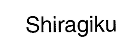 SHIRAGIKU trademark