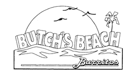 BUTCH'S BEACH BURRITOS trademark