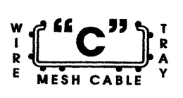 "C" WIRE MESH CABLE TRAY trademark