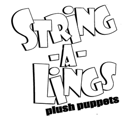 STRINGS A LINGS PLUSH PUPPETS trademark