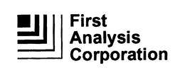FIRST ANALYSIS CORPORATION trademark