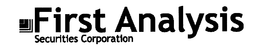 FIRST ANALYSIS SECURITIES CORPORATION trademark