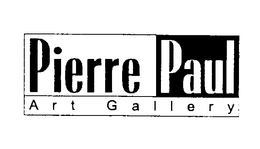 PIERRE PAUL ART GALLERY trademark