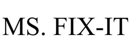 MS. FIX-IT trademark